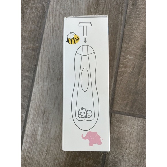 Baby Nail Trimmer Electric - 20 in 1 Safe Baby Nail File Clippers Blue - Picture 3 of 4